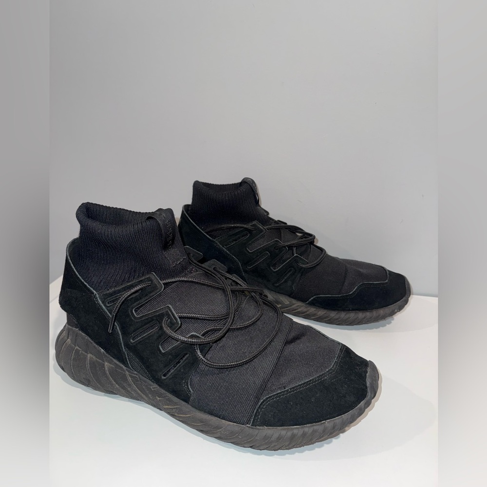Adidas Tubular Doom "Triple Black" Size 12 - Picture 3 of 8